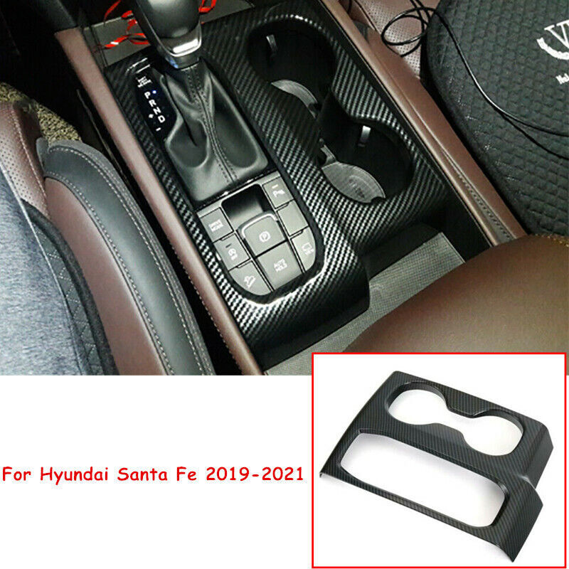 for Hyundai Santa Fe 2019-2022 Center Console Gear Shift Panel Cover Trim 1PCS