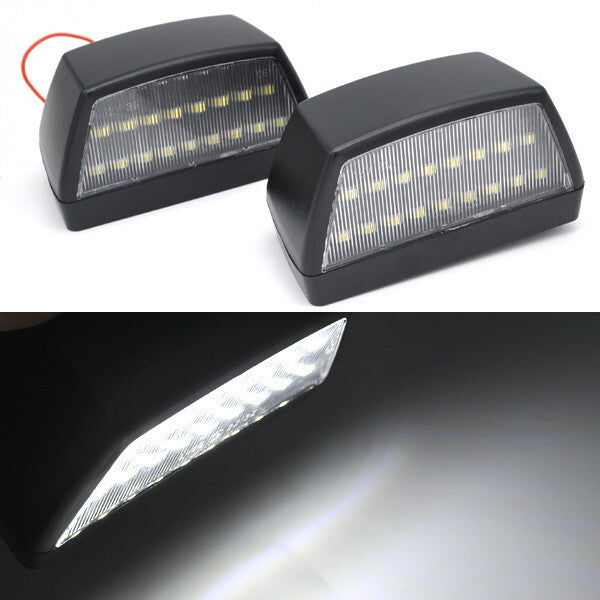 2x Error White LED License Plate Light for Mercedes Vario Morales Traveller