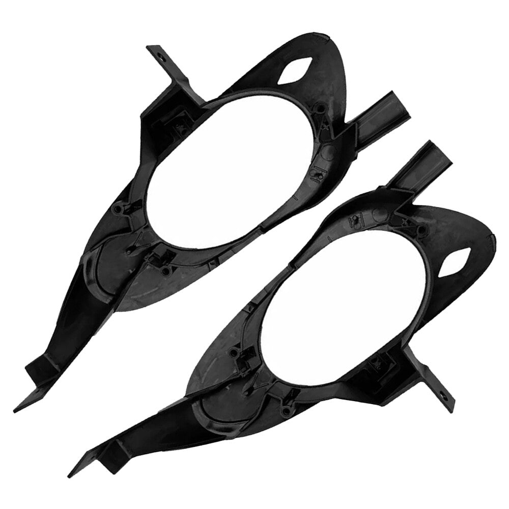 2Pcs Front Bumper Fog Light Trim Grille Left+Right For 2005-2008 CLS-Class W219