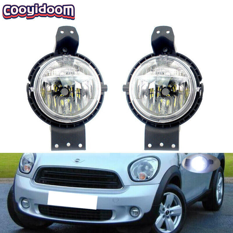 Applicable to 2011-2014 for Mini Cooper Countryman LED front bumper fog lights (left + right -)