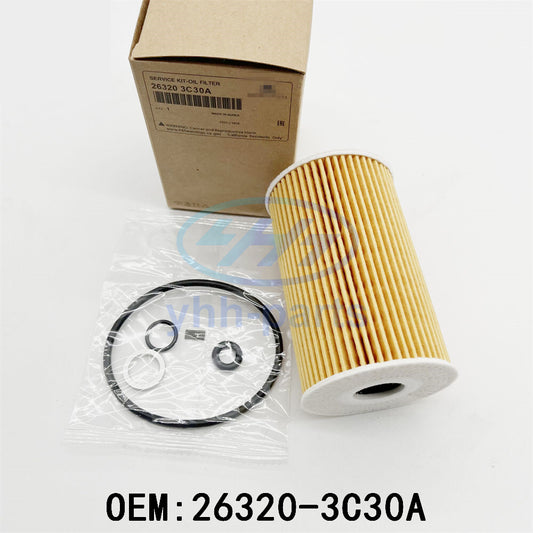 26320-3C30A Oil Filter for 07-17 Equus for Genesis Sonata Veracruz Sorento