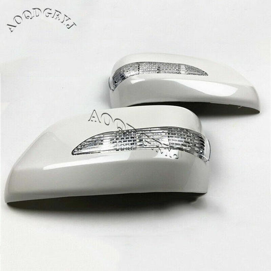 Pearl White Rearview Mirror Housing W/ Turn Signal for Toyota for Land Cruiser 08-15