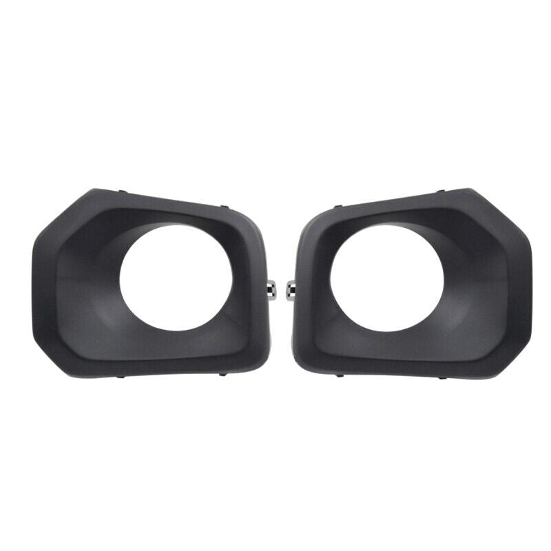 2pc Fog Light Hole Cover Trim LH RH Side Black for Toyota Tacoma 2016-2021