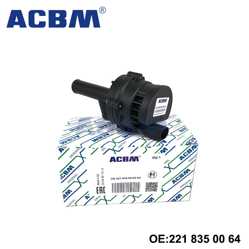 Auxiliary Water Pump for Mercedes-Benz CL550 CL600 2007-2014 S350 S400 2010-2013