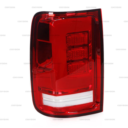 Left side applicable to for Volkswagen Amarok V6 2009-2020 LED taillights, brake lights, and turn signals.