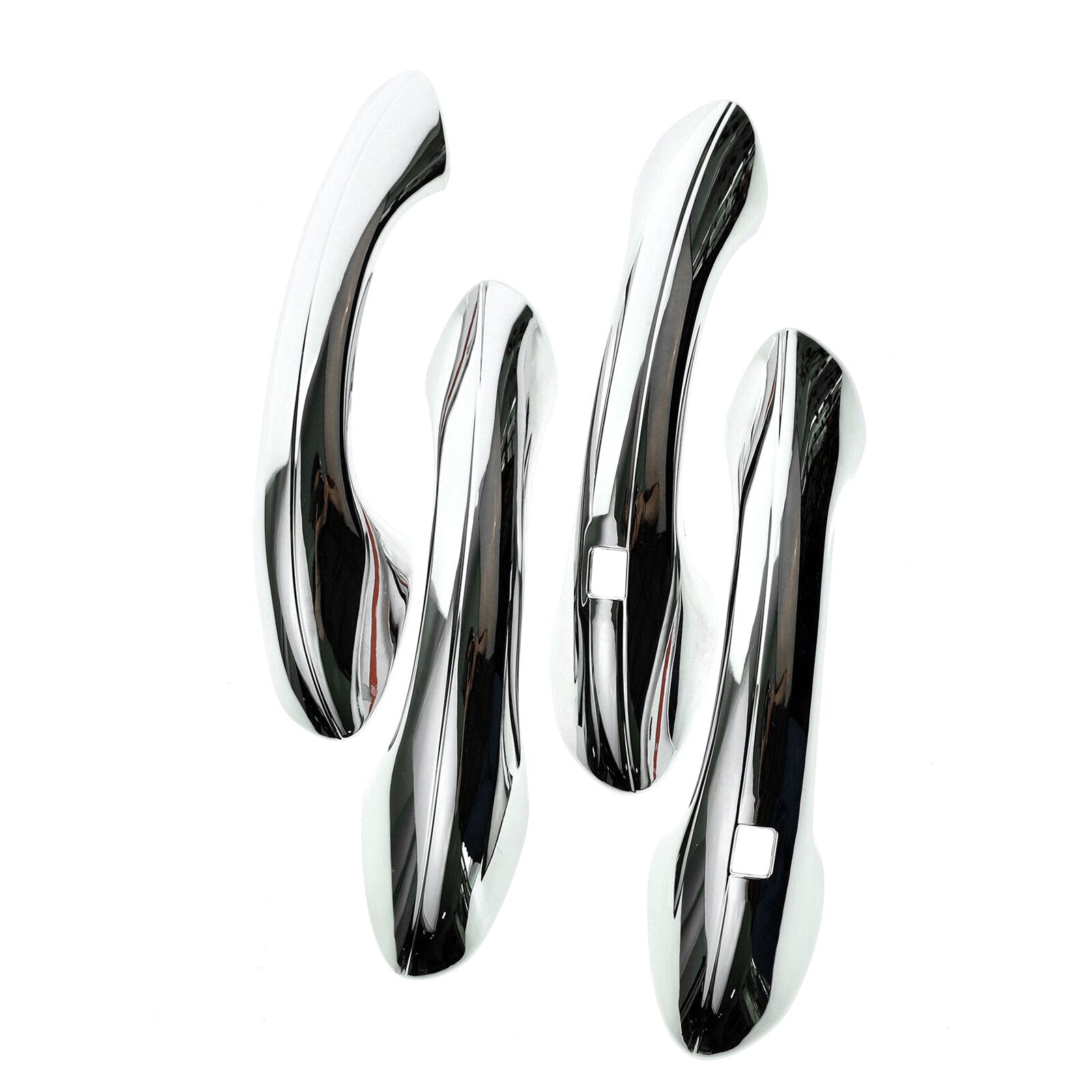 4x FIT for Hyundai Santa Fe 2019 2020 2021 ABS Chrome Door handle cover trim AT