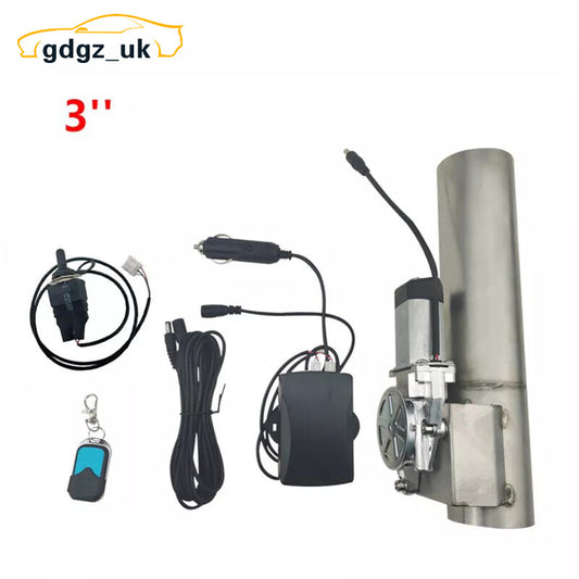 3 Electric Exhaust I-Pipe Control Valve Motor with Manual and Remote Control