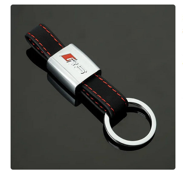1 piece of logo badge sticker for Audi Sport side fender rear badge red for Audi