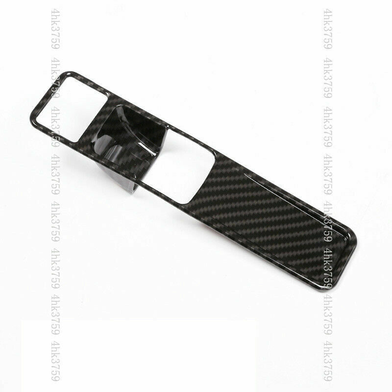 for Jaguar F-PACE 2016-2020 Carbon Fiber Look Car Gear Electronic Handbrake Trim