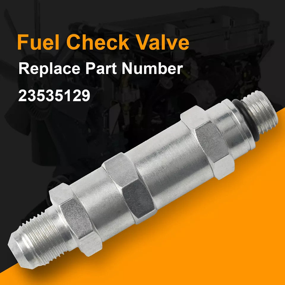 Fuel check valve regulator for Detroit series 60 diesel engines, 14L, model 23535129.
