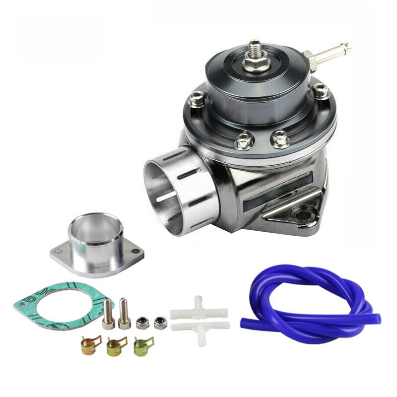 Silver Universal Car Turbo Blow Off Valve BOV Aluminum FV Pressure Relief Valve