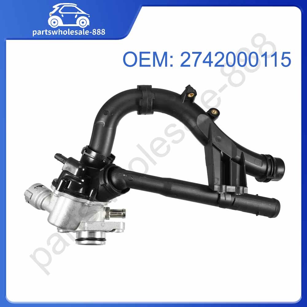 Engine Coolant Aluminum Thermostat Housing Assembly for Mercedes-Benz GLC300