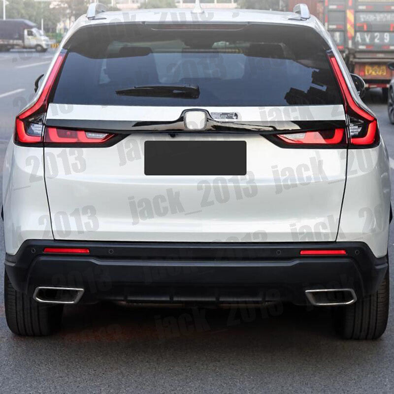 Glossy Black Rear Door Trunk Lid Molding Cover Trim for Honda CRV CR-V 2023-2025