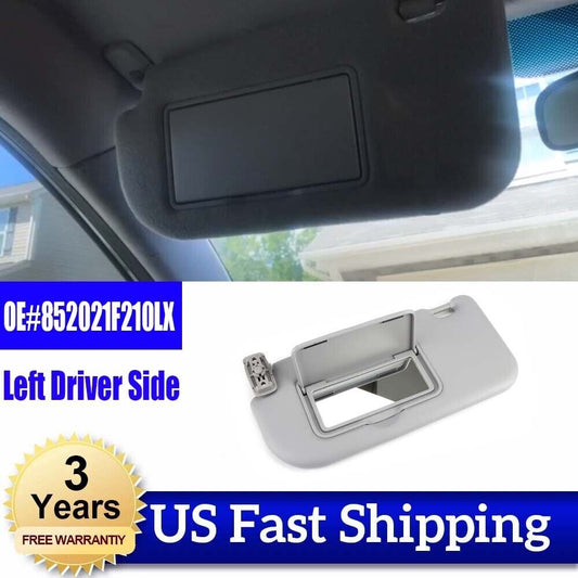 852021F210LX Sun Visor Gray Driver LH Side for KIA SPORTAGE 2.0L 2.7L 05-10 06