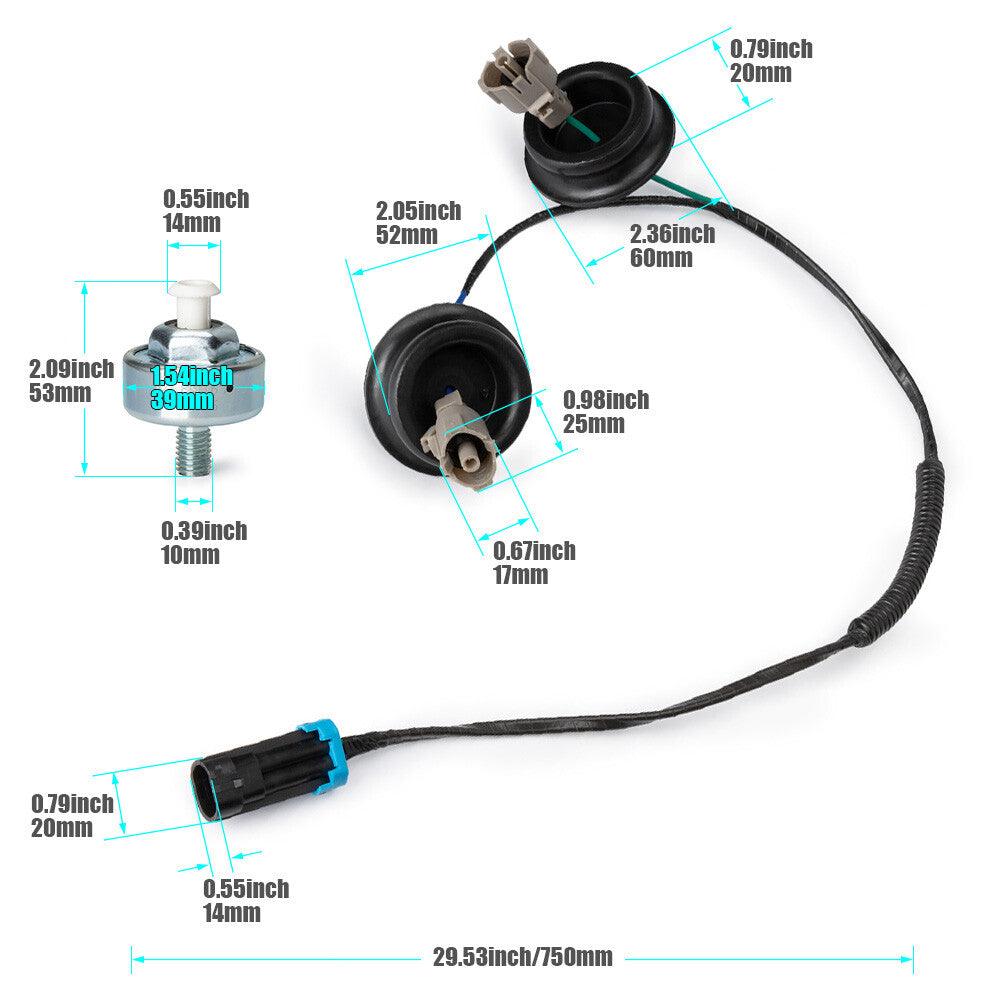 Fuel Rail Pressure Sensor for BMW X3 G01 2.0L 2020 1PACK