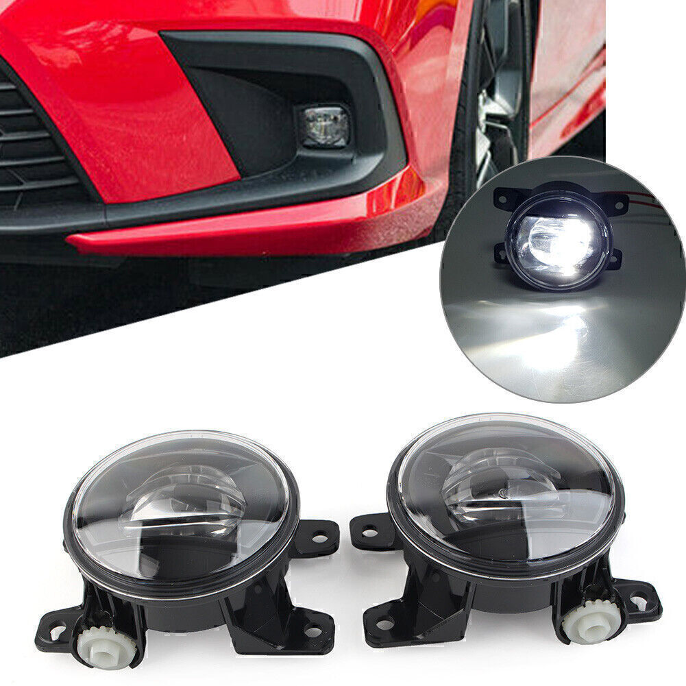 2pc LED Fog Light Lamps With Cable Switch Left Right for Honda for Civic Sedan 2022+