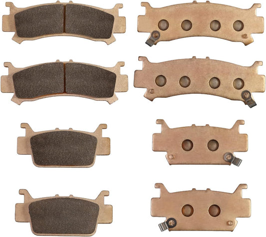 Front Rear Brake Pads for Honda Pioneer 1000 1000-5 Severe Duty 06451-HL4-A01