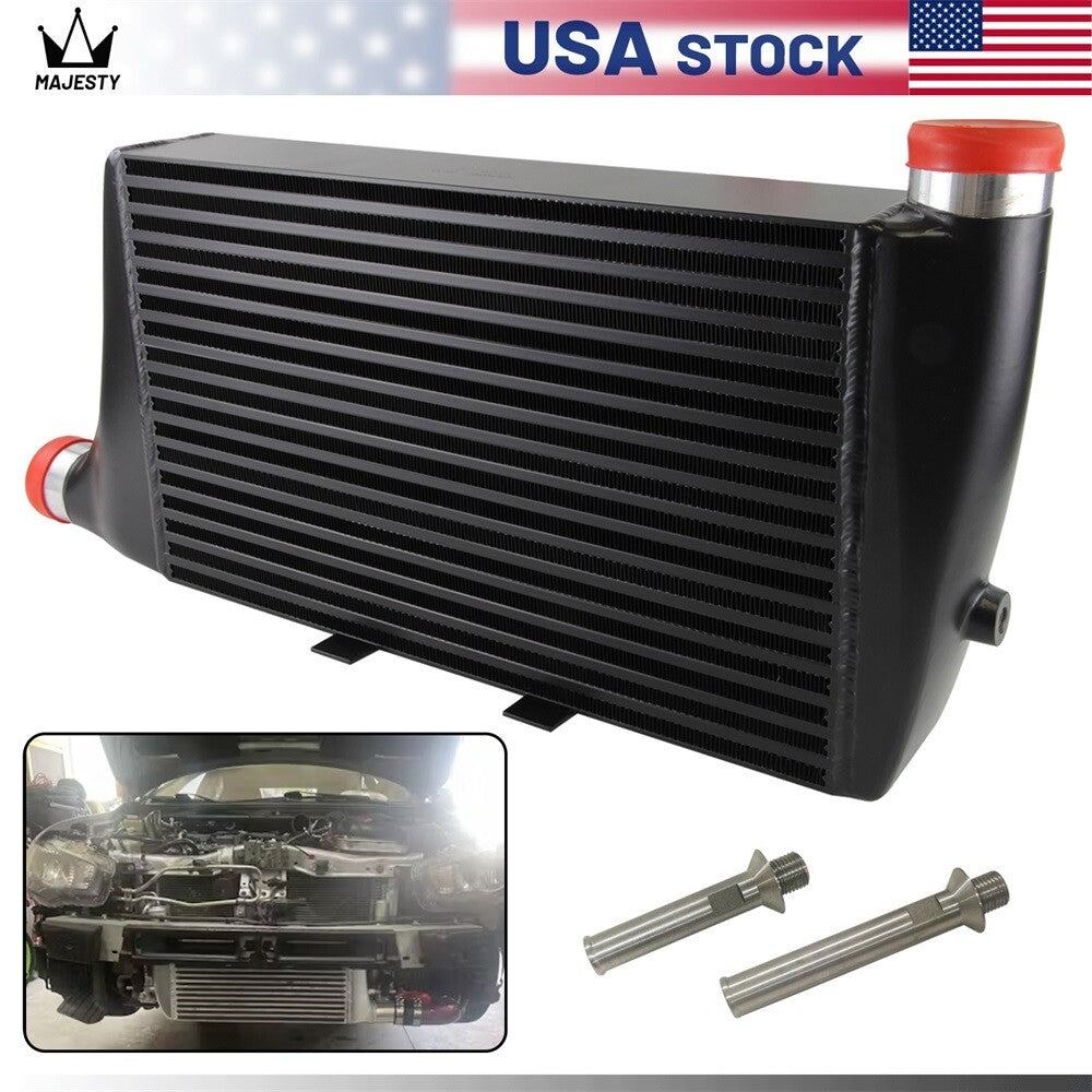 FMIC Front Mount Intercooler Performance 2008-2015 Lancer Evolution EVO X Black