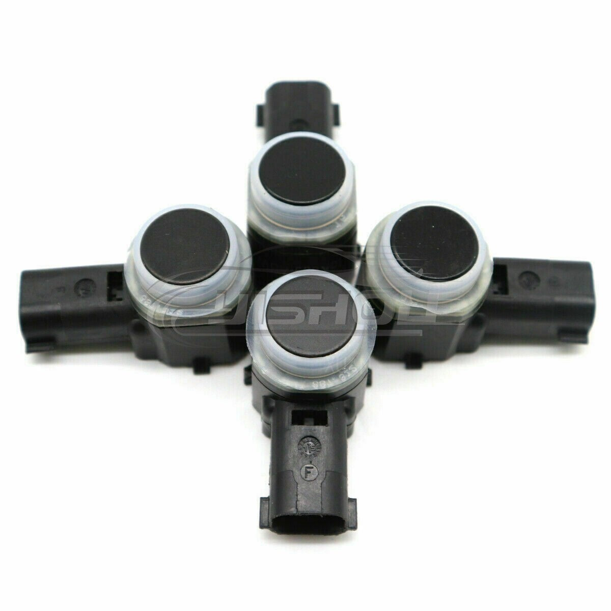 4PCS 8A53-15K859-ABW Black Bumper Parking PDC Aid Sensor for Ford Explorer Focus