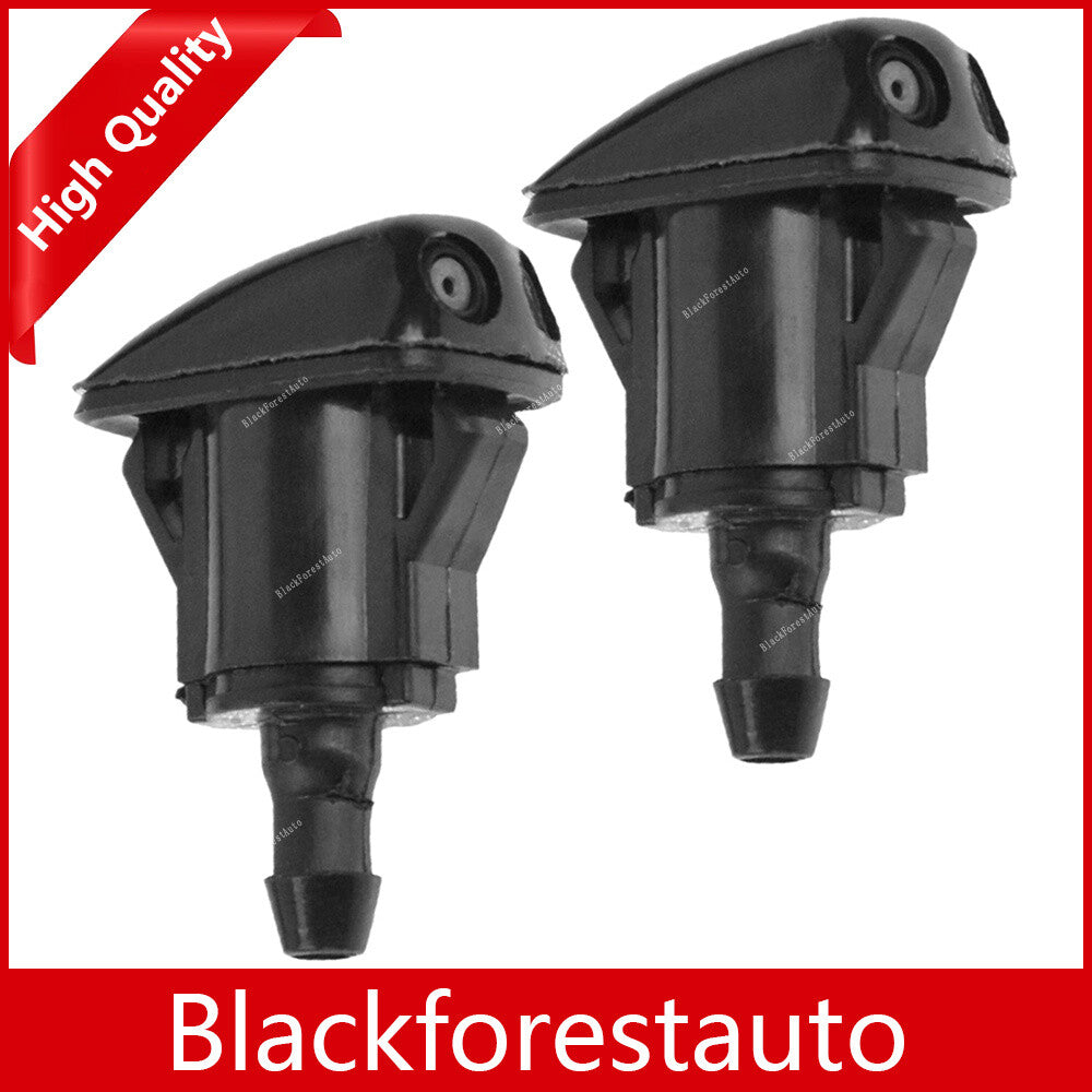 2X Front LHRH Windscreen Wiper Water Spray Nozzle Jet For 01-02 for Toyota Sequoia