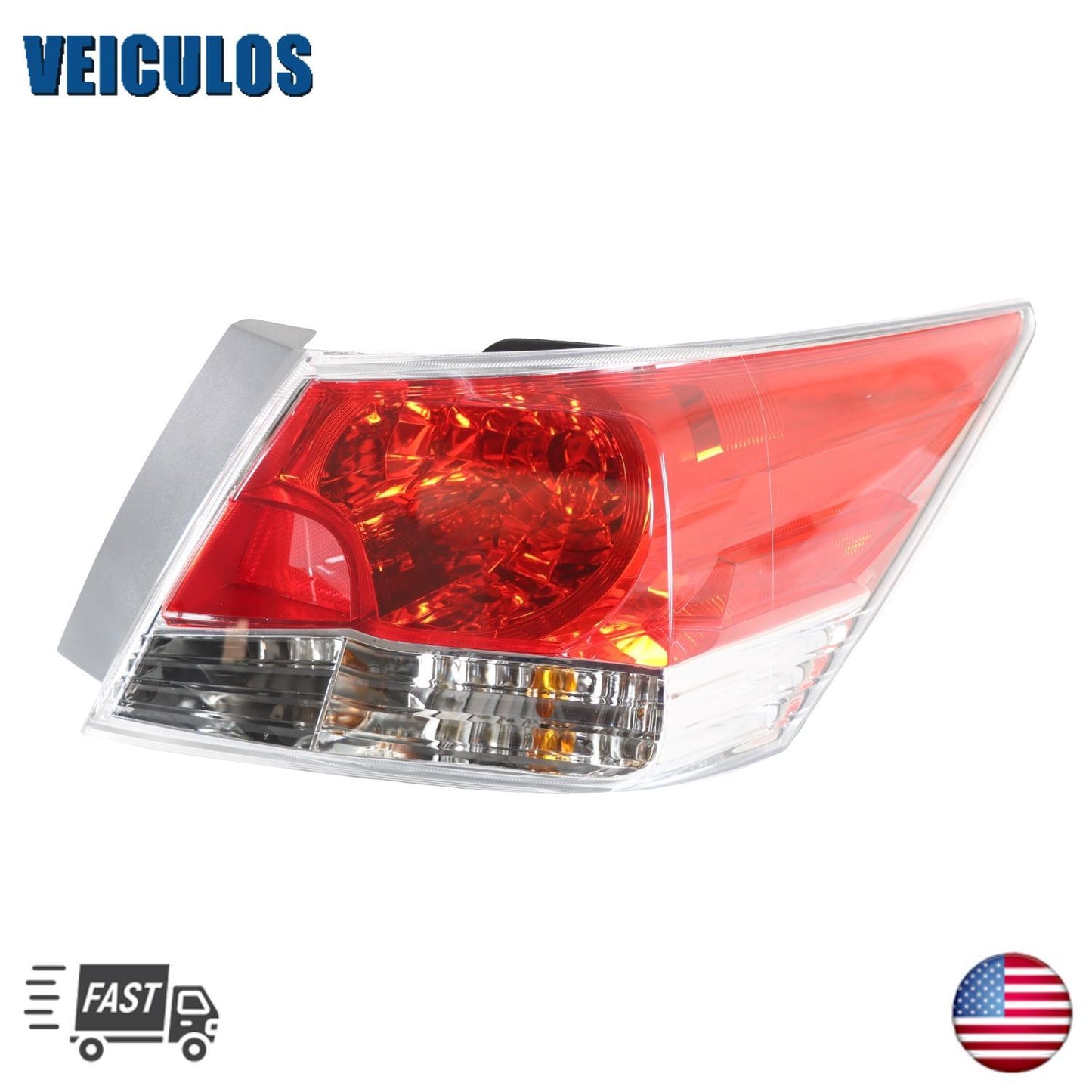 For 2008-2012 for Honda Accord 4Door Sedan 2.4L Tail Light Lamp Right Passenger Side