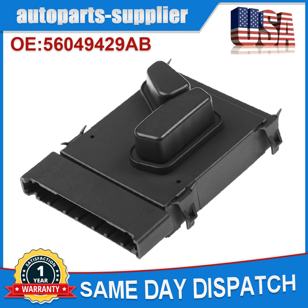Power for seat control switch driver side 5604929AB for Jeep Grand Cherokee 05-16