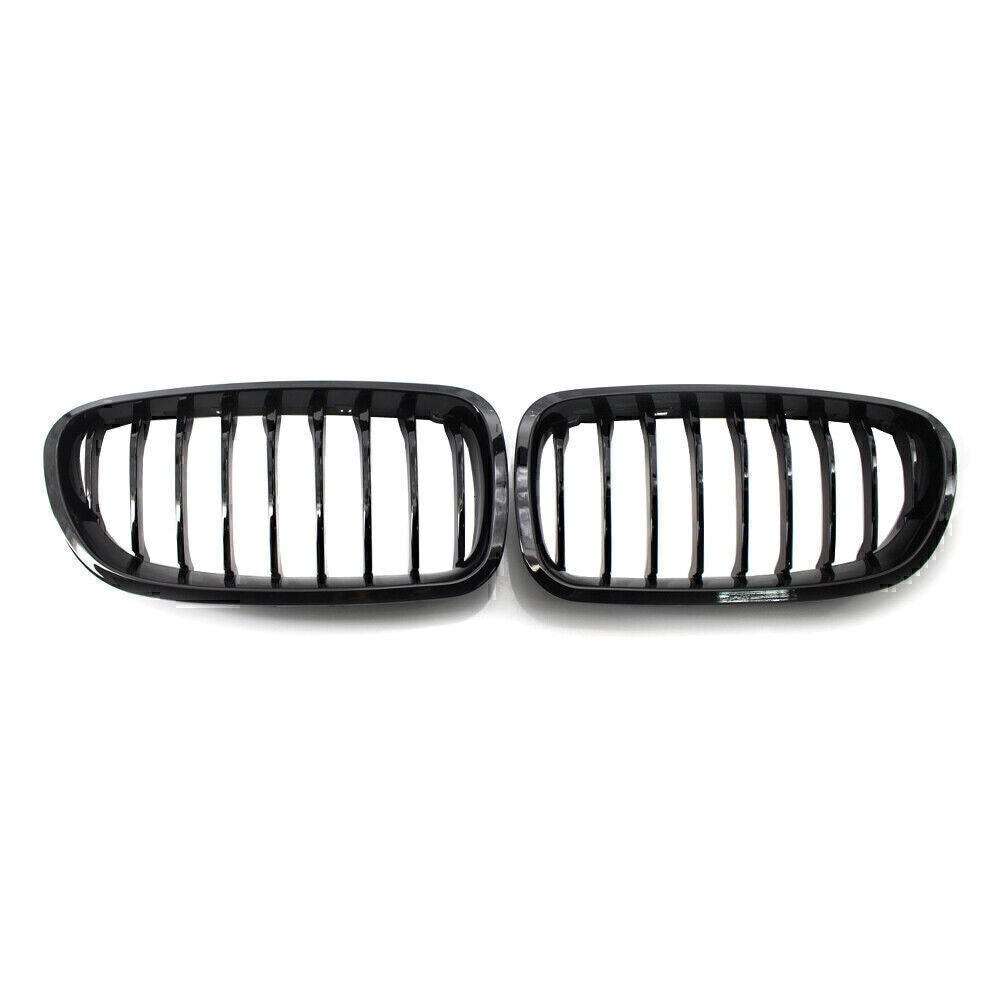 Gloss Black Front Kidney Grille Grill Painted Fit for BMW Sedan F10 F11 M5 2010-2016