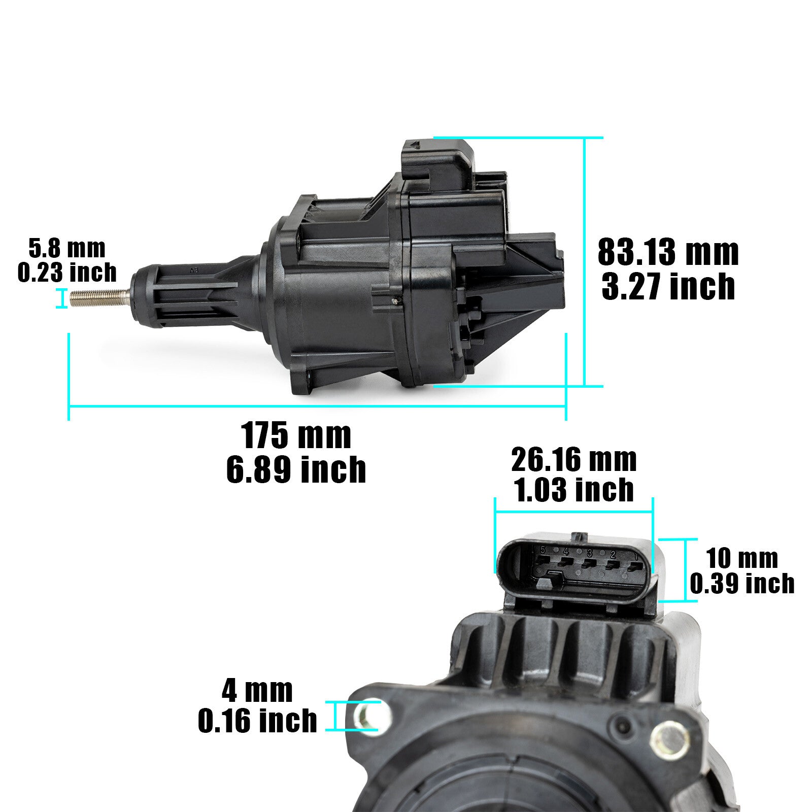 1PCS K6T50974 Wastegate Valve Actuator for BMW X3 G01 X2 F39 X1 F48 G31 G30 F33
