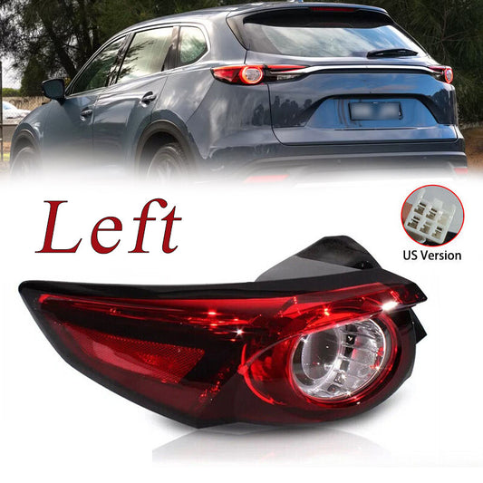 LED taillights on the left rear bracket are suitable for Mazda CX-9 2016-2023 US version.