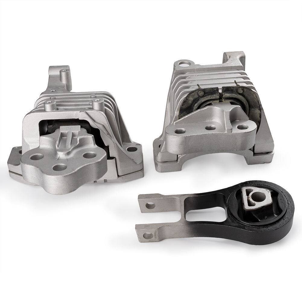 3pcs Engine Mounts Transmission Mount Set for Jeep Cherokee 2.4L 68418876AB