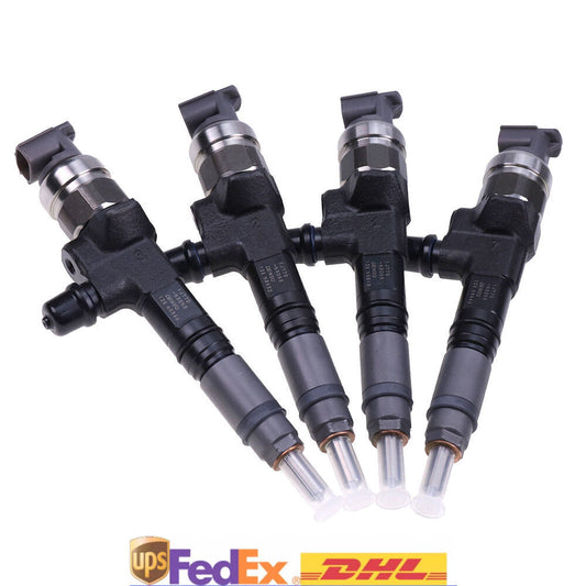 4Pcs Fuel Injector 1J770-53050 1J770-53070 For Kubota V3307 Tier 4 Engine SSV75