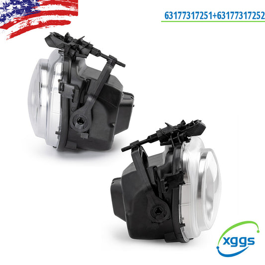 LH+RH Pair LED Fog Lights Fog Lamps for BMW X3 F25 X4 F26 X5 F15 F85 X6 F16 SUV