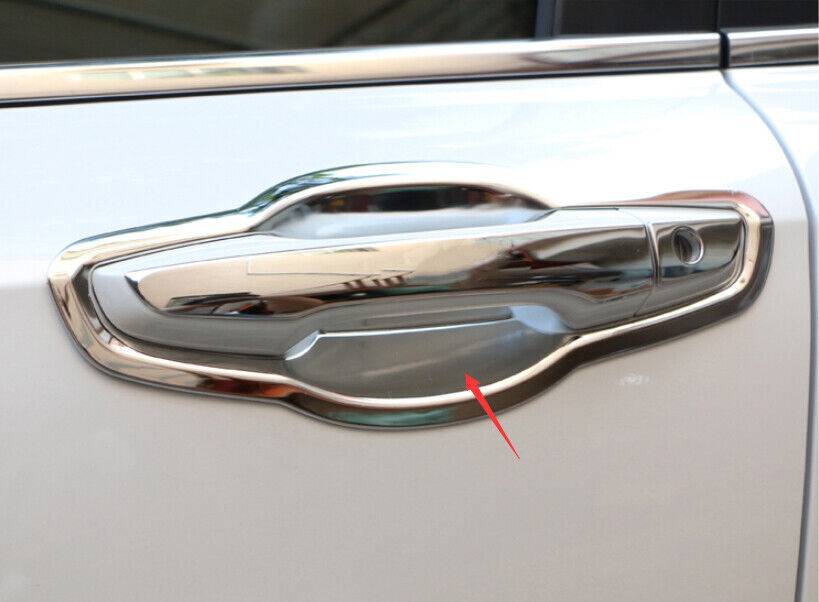 for Honda CRV CR-V 2012-2016 Outer Side Door Bowl Cover Trim Chrome Stainless