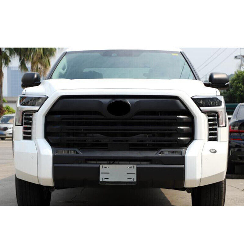2P Chrome Front Air Intake Vent Moulding Cover Trims for Toyota Tundra 22-2024
