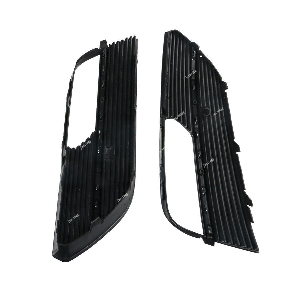 2Pcs Left +Right Chrome Fog Light Lamp Grill Vent Grille for AUDI A3 Hatchback