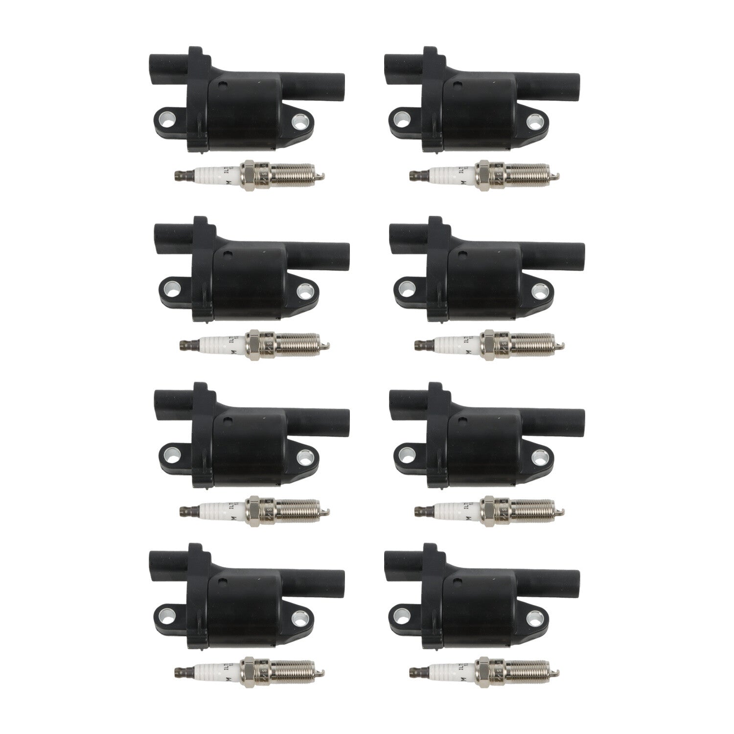 Ignition Cois l+ Spark Plugs for Chevy Silverado 1500 for GMC Tahoe UF742 91418