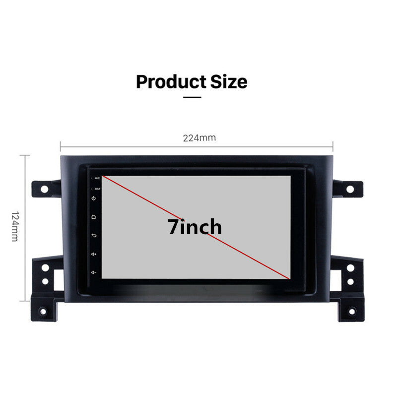 7 Android Car Multimedia Radio Audio GPS Navigation For Grand Vitara 2005-2015