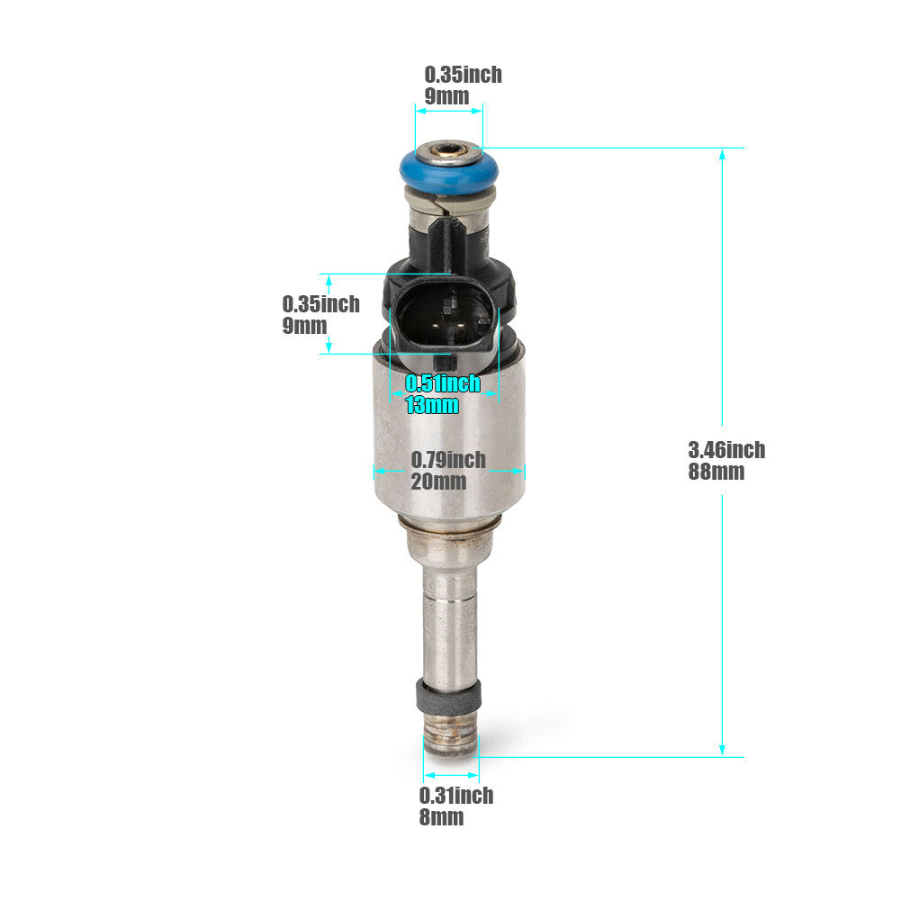 4pcs For 2014-2017 for Kia for Hyundai for Elantra 2.0L L4 35310-2E500 Fuel Injectors NEW