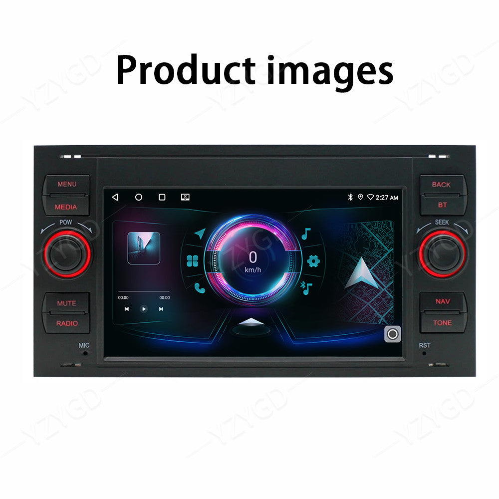 for Ford Transit Connect 2010-2012 Car Stereo Radio 2+32G Android 14 Carplay GPS