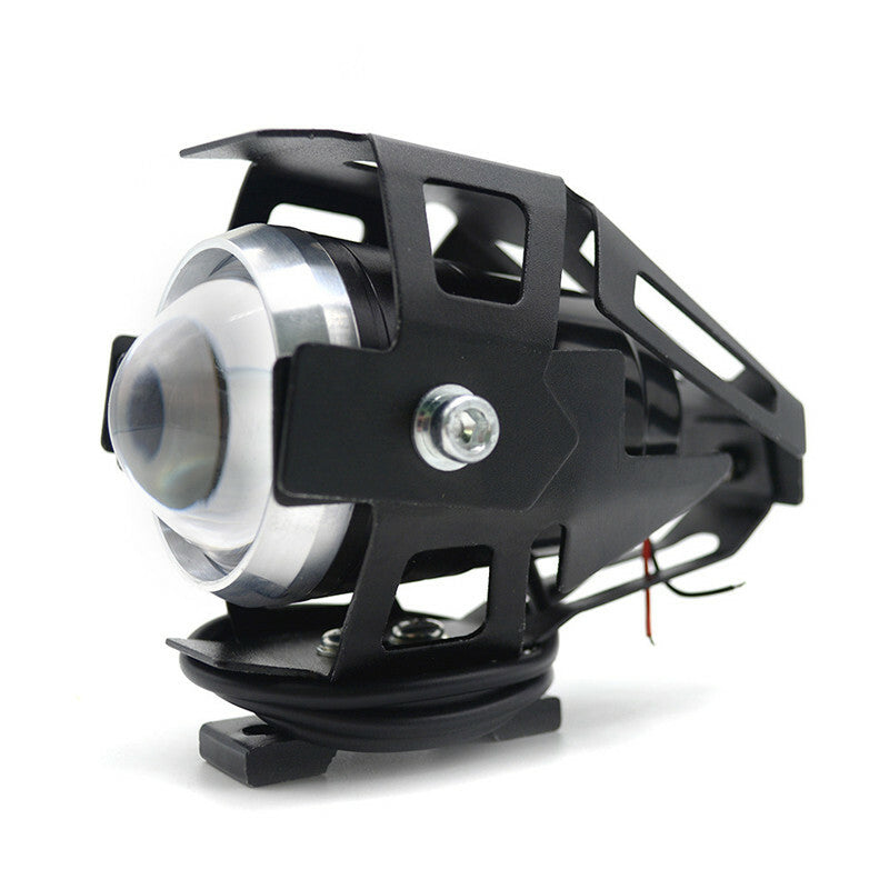 1Pair Motorcycle LED Headlights Decorative Lamp Headlamp 3000lm Spot head light
