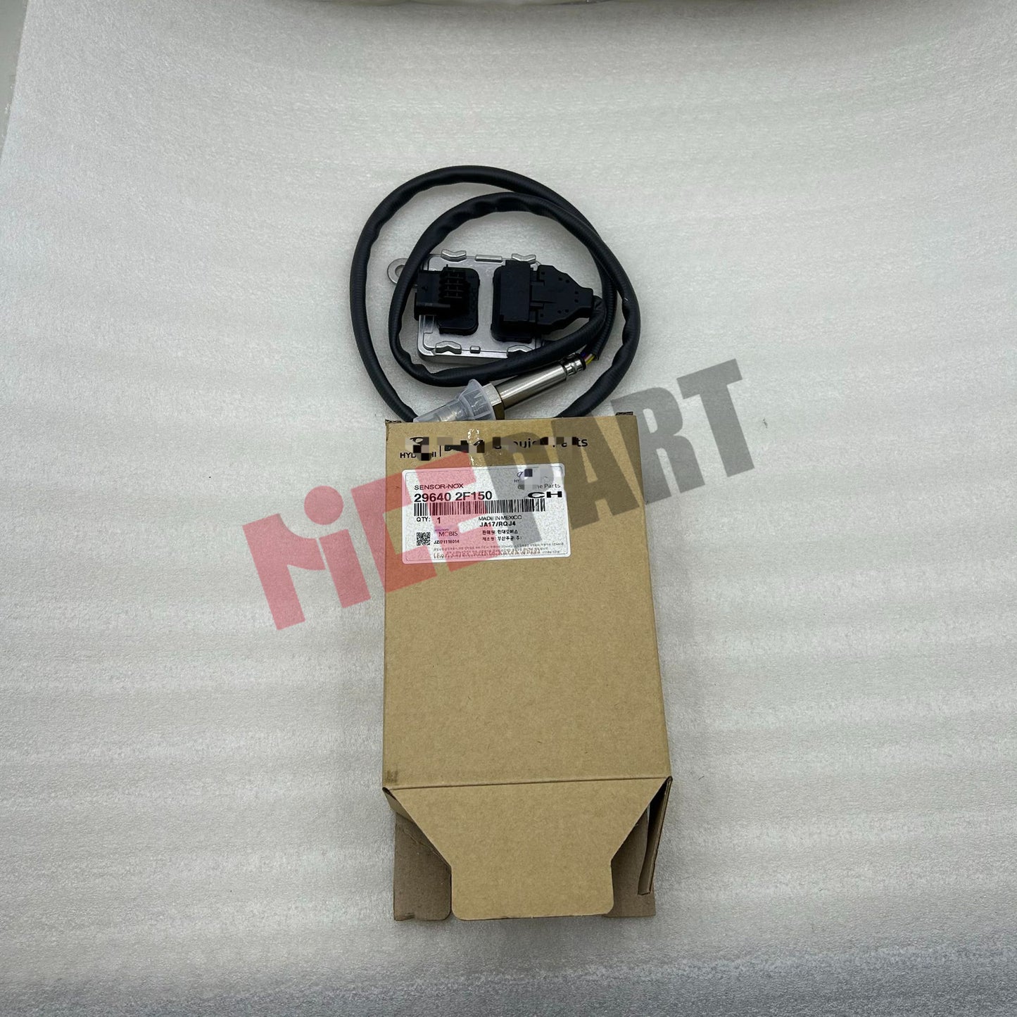 Nox sensor 296402F150 (29640-2F150) compatible with for Kia Hyunai Santa Fe 18-20 diesel.