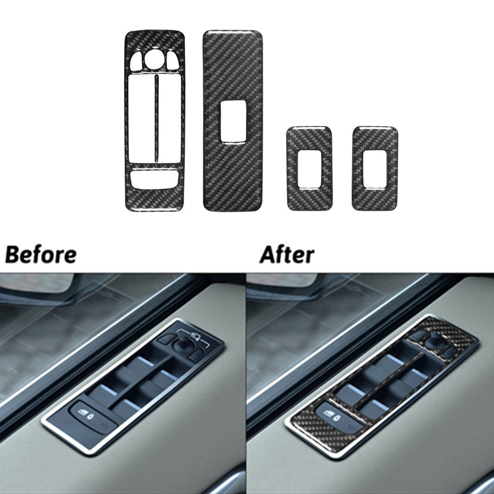 Carbon Fiber Window Lift Control Panel for Land Rover Discovery Sport 2015-2019