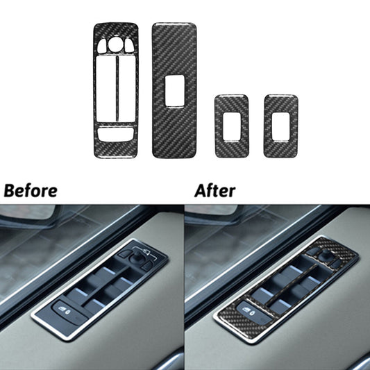Carbon Fiber Window Lift Control Panel for Land Rover Discovery Sport 2015-2019
