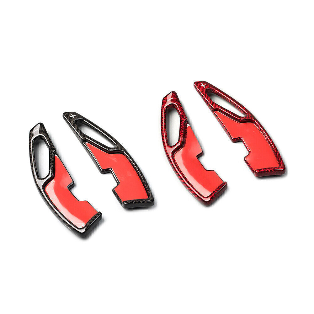2x Carbon Fiber Car Steering Wheel Shift Paddle Fit for LEXUS IS NX RX GS