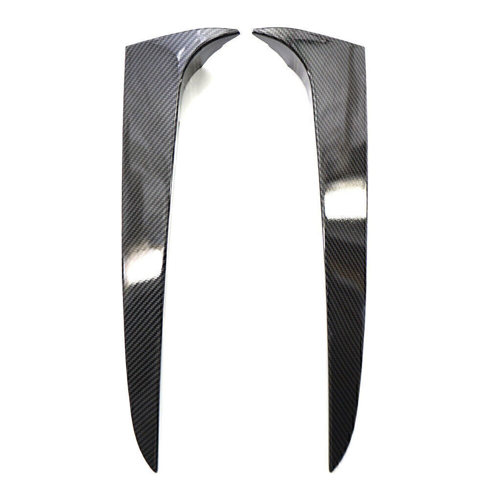 2pcs Rear Window Side Spoiler Canard Splitter Trim for BMW X3 F25 2011-2017 2012