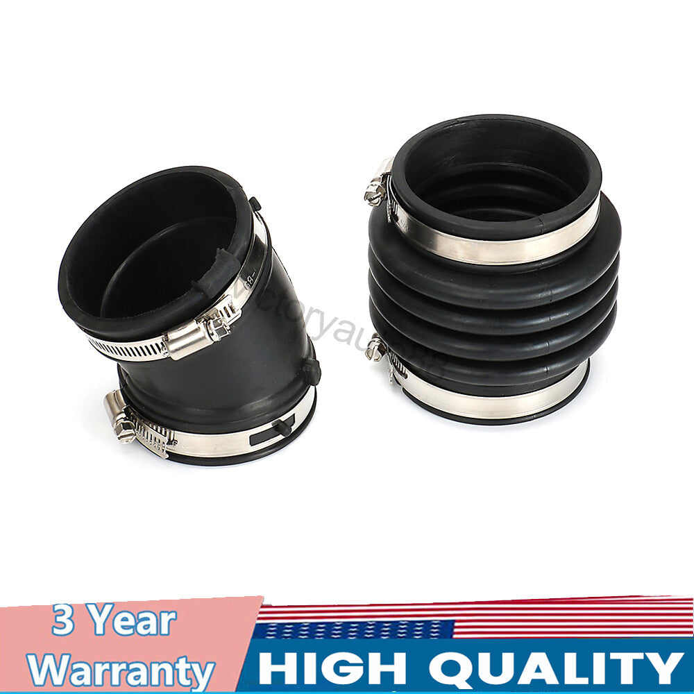 Two intake resonator hose sleeves suitable for INFINITI G35X 03-07 16576-EG00A