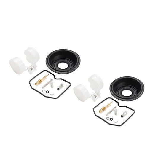 2 Set Carburetor Repair Kit Float Diaphragm for Kawasaki EN450 454 LTD 1985-1990
