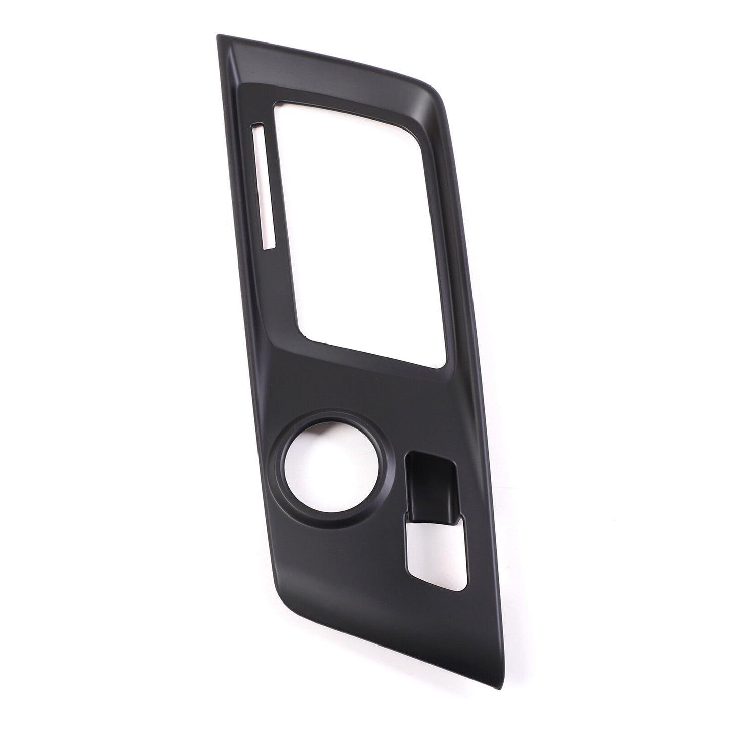 ABS smooth black gear shift rail frame trim cover for Toyota Tenderloin 2014 - 2021