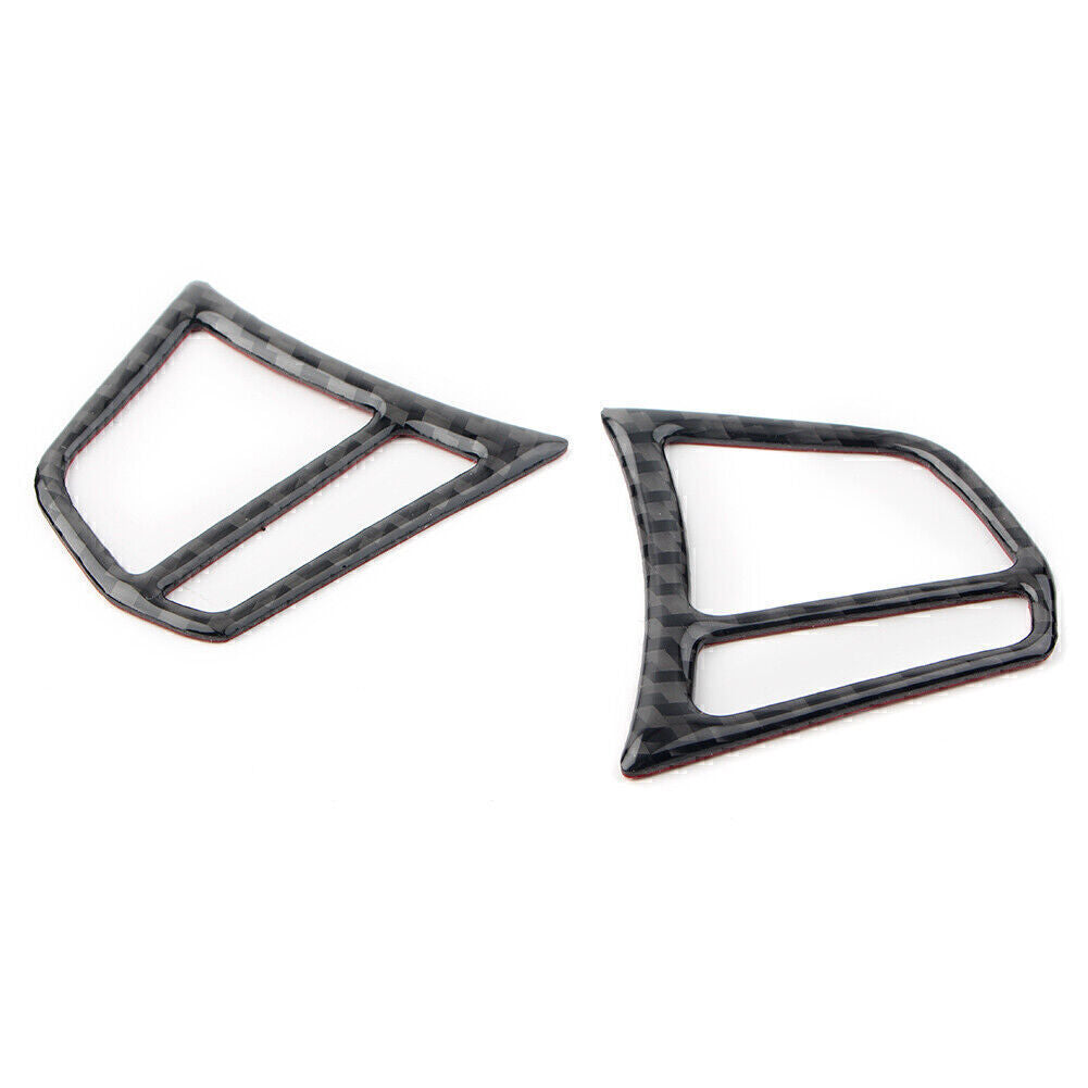 Real Carbon Fiber Steering Wheel Button Trim for BMW F20 2012-2018 1 Series F21