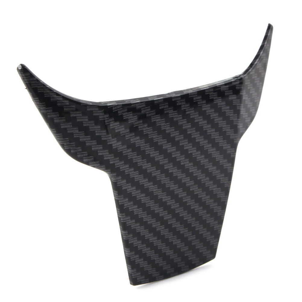 Carbon Fiber Style Steering Wheel Cover Trim Fit for Honda for Civic 10th Gen 2016-2017